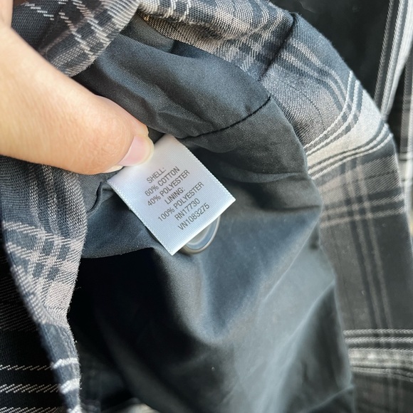 Plaid Water Repellent Trench Coat - Picture 6 of 6